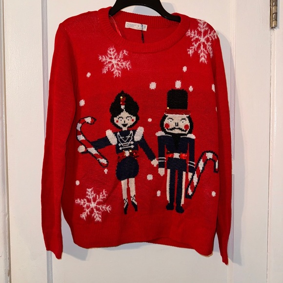 Women Christmas sweater size large NWT - Picture 2 of 4